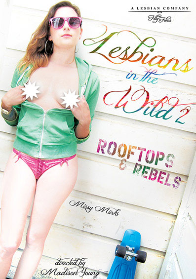 Lesbians In The Wild #2: Rooftops & Rebels Front Cover (PG Edit)