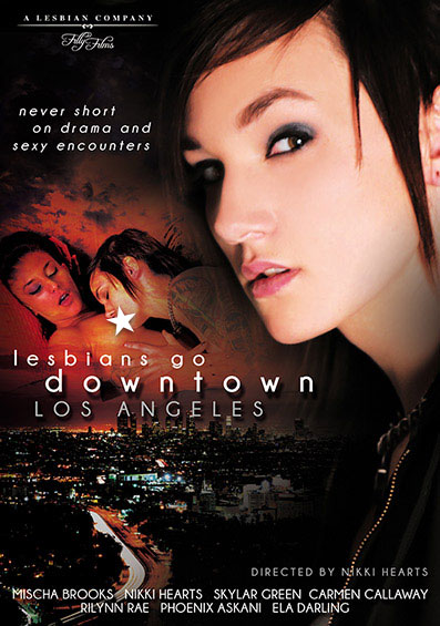 Lesbians Go Downtown Los Angeles Front Cover (PG Edit)